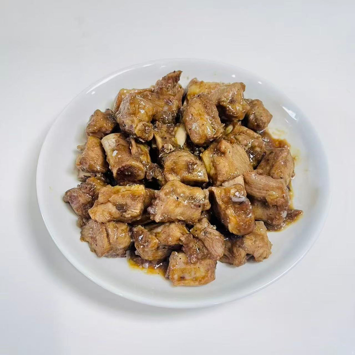 Steamed Pork Ribs with Pumpkin