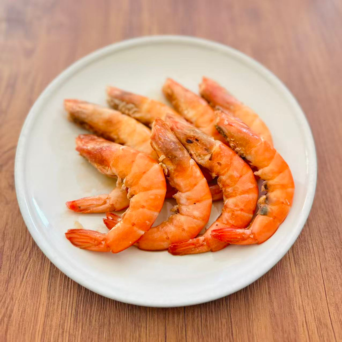 Wine-Braised Prawns by Healthy7.
