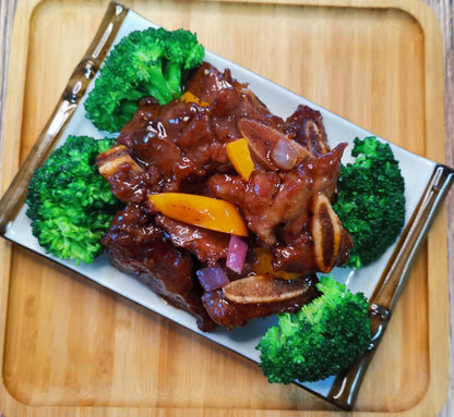 Honey and Pepper Beef Short Rib with Broccoli – Healthy Chinese Family Meal