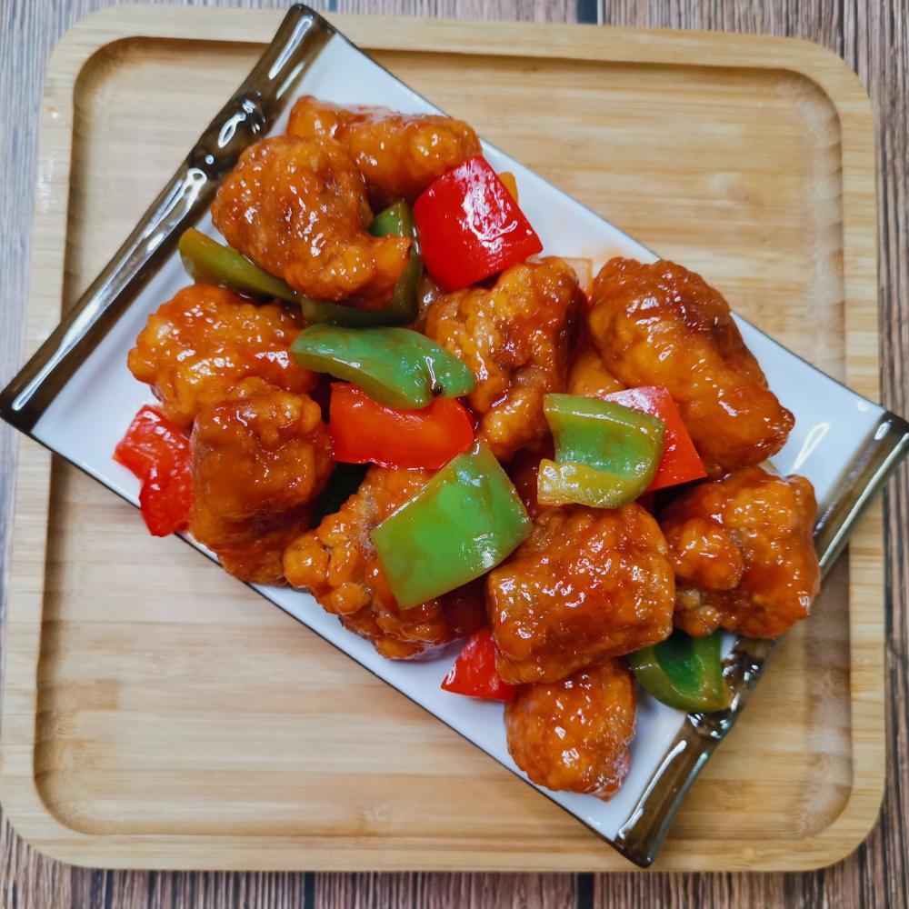 Sweet &amp; Sour Pork Meal (开胃咕噜肉饭)