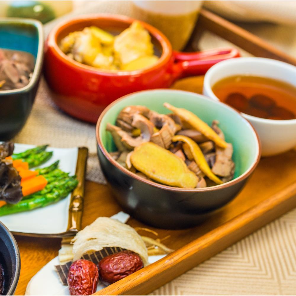 Chinese postpartum meal from the early years of Lisa's meal service