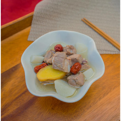 Chinese postpartum dish with pork, red dates and white yam