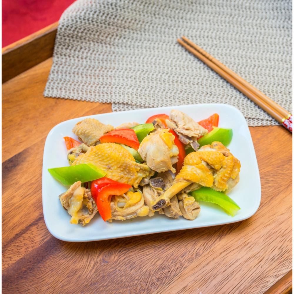 Plan A recovery meal with chicken and vegetables