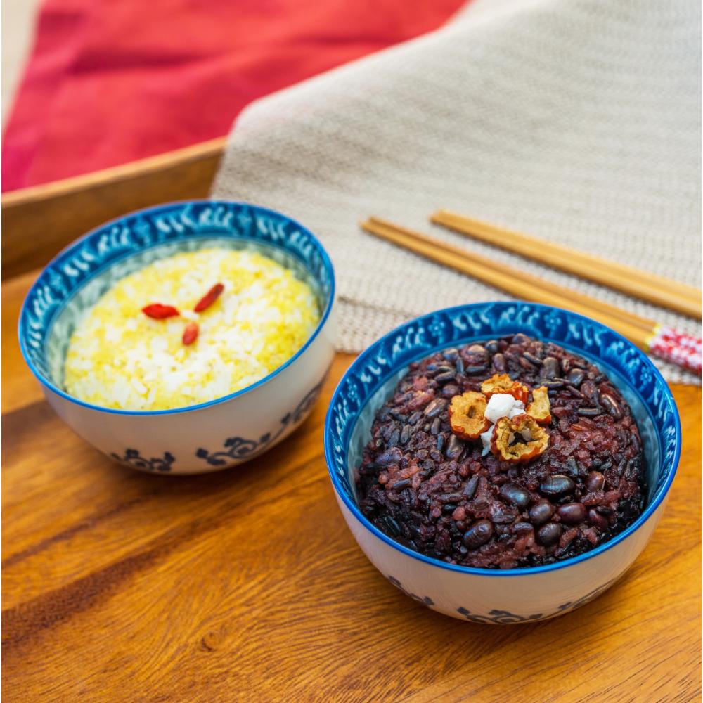Freshly prepared multigrain rice made with a rotating blend of whole grains for healthy family meal delivery in Toronto and the GTA